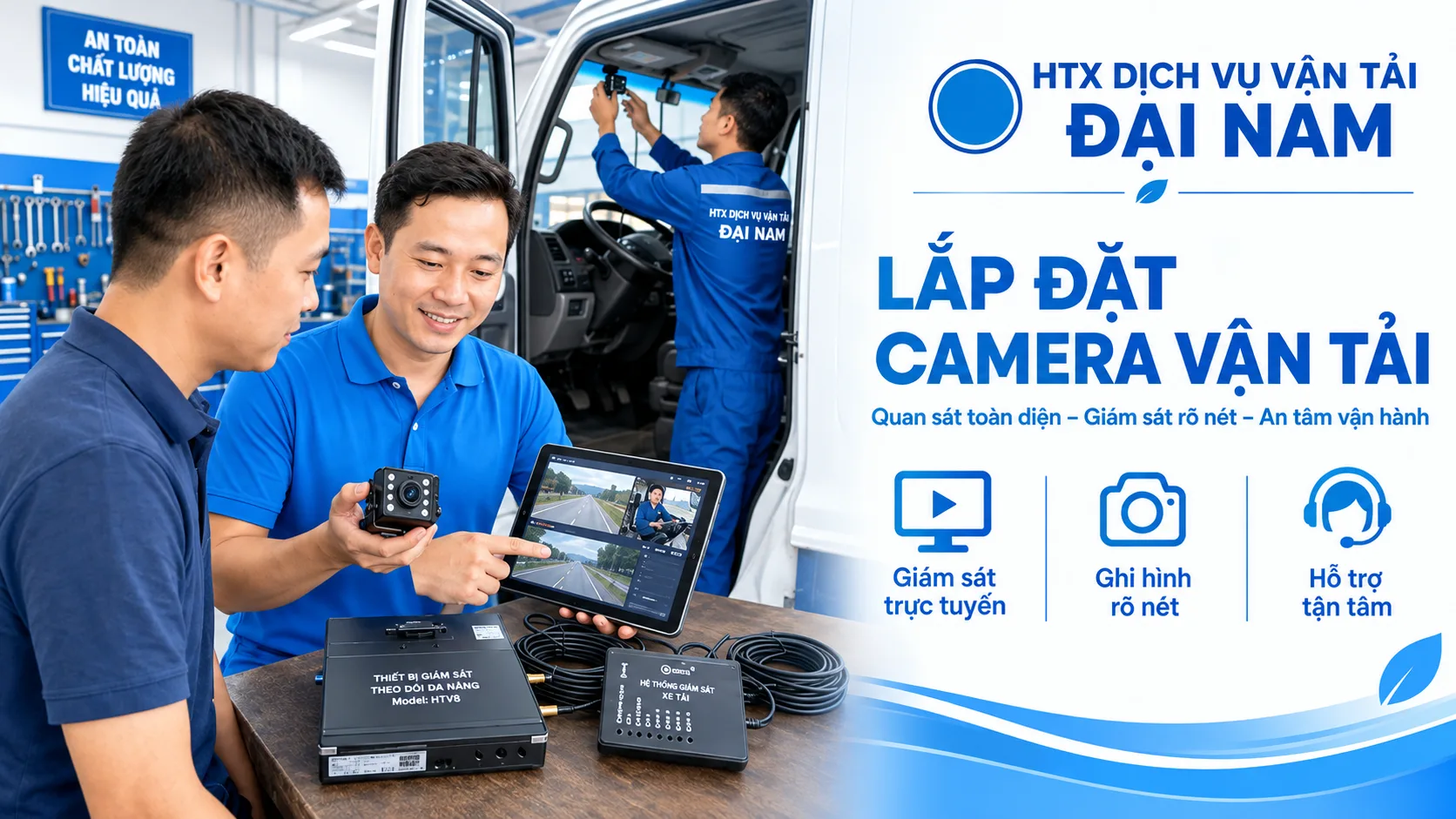 Lắp đặt Camera Vận Tải