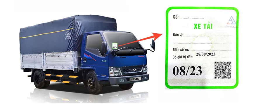 Xin phù hiệu cho các loại xe